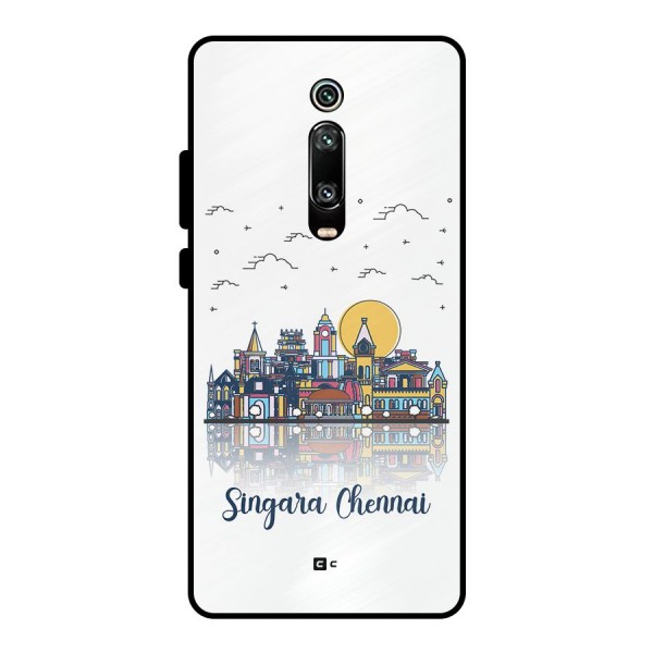 Chennai City Metal Back Case for Redmi K20