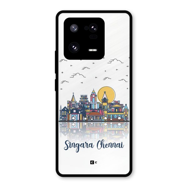 Chennai City Metal Back Case for Xiaomi 13 Pro