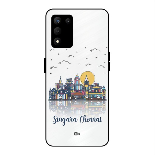 Chennai City Metal Back Case for realme 9 5G SE