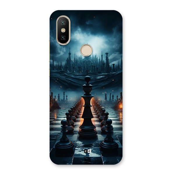 Chess World Back Case for Mi A2