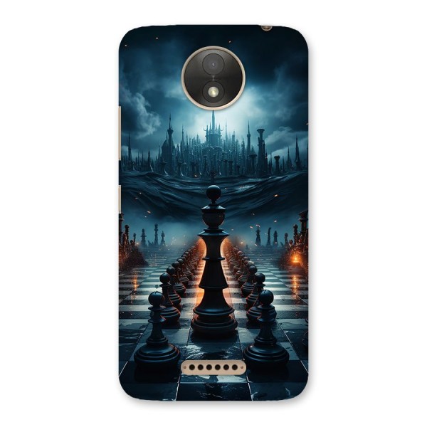 Chess World Back Case for Moto C Plus