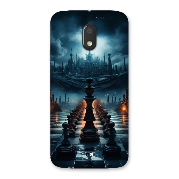 Chess World Back Case for Moto E3 Power