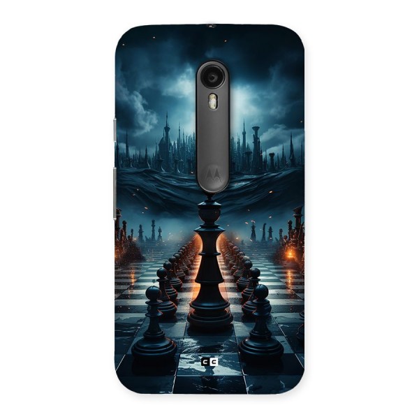 Chess World Back Case for Moto G3