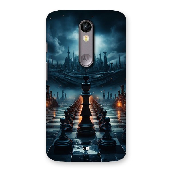 Chess World Back Case for Moto X Force