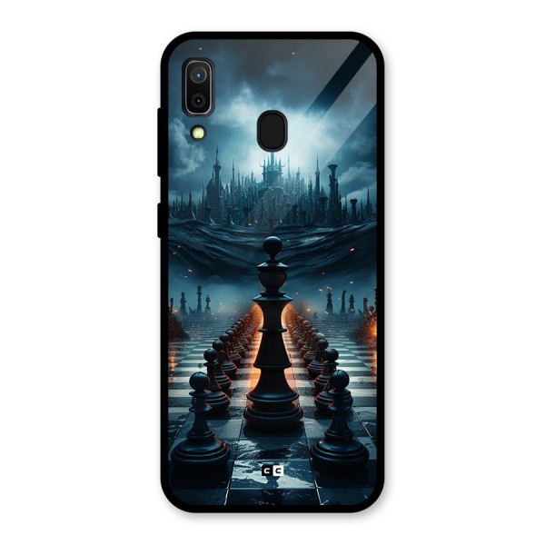 Chess World Glass Back Case for Galaxy A30