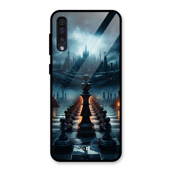 Chess World Glass Back Case for Galaxy A50