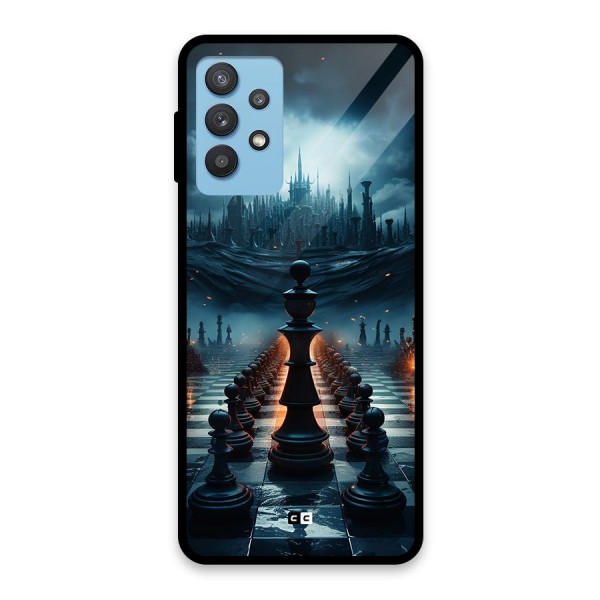 Chess World Glass Back Case for Galaxy M32 5G