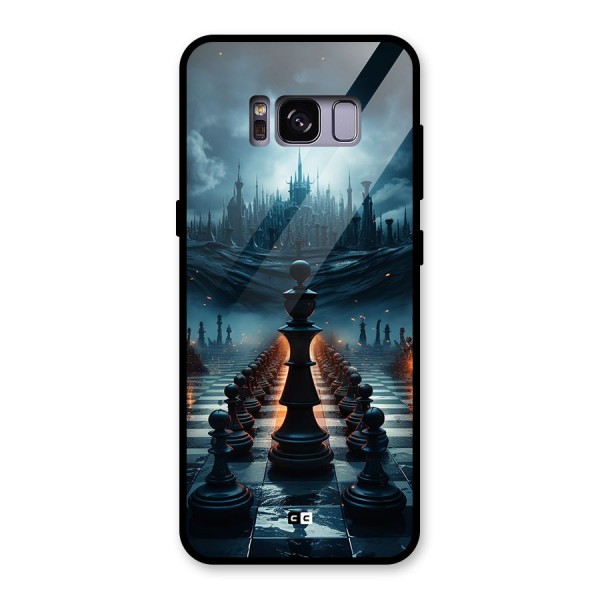 Chess World Glass Back Case for Galaxy S8