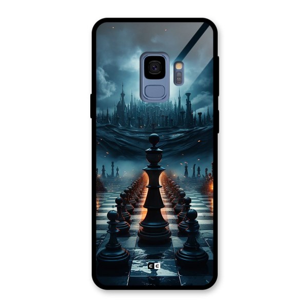 Chess World Glass Back Case for Galaxy S9