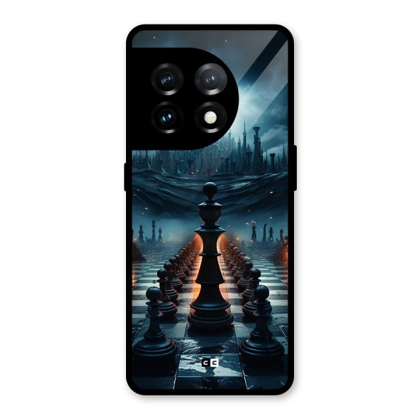 Chess World Glass Back Case for OnePlus 11