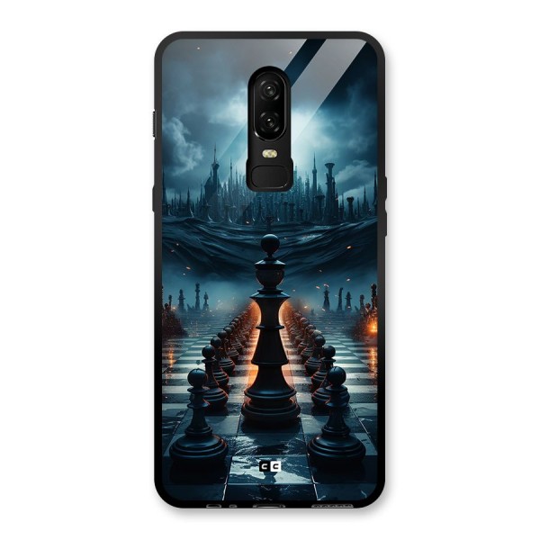 Chess World Glass Back Case for OnePlus 6