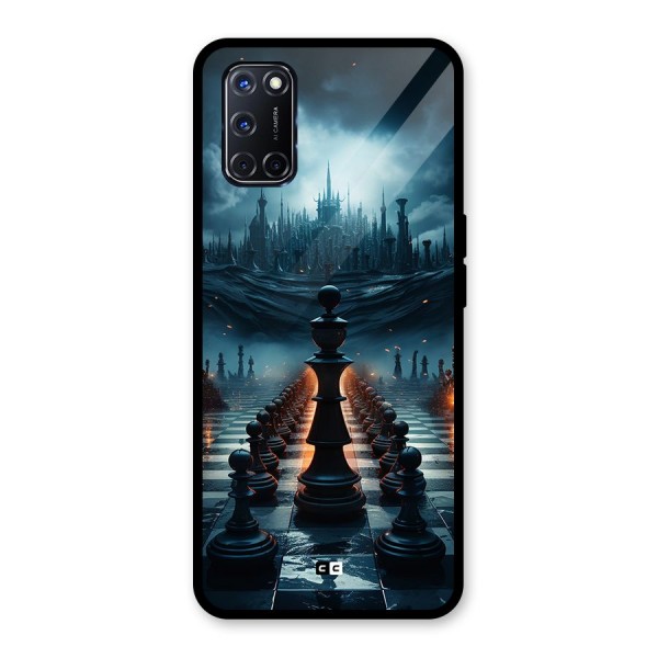 Chess World Glass Back Case for Oppo A52