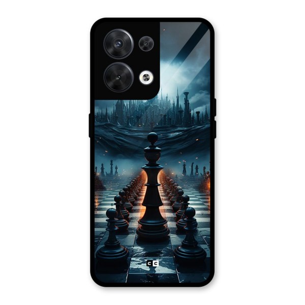 Chess World Glass Back Case for Oppo Reno8 5G