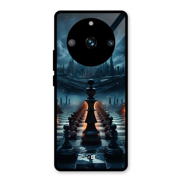 Chess World Glass Back Case for Realme 11 Pro