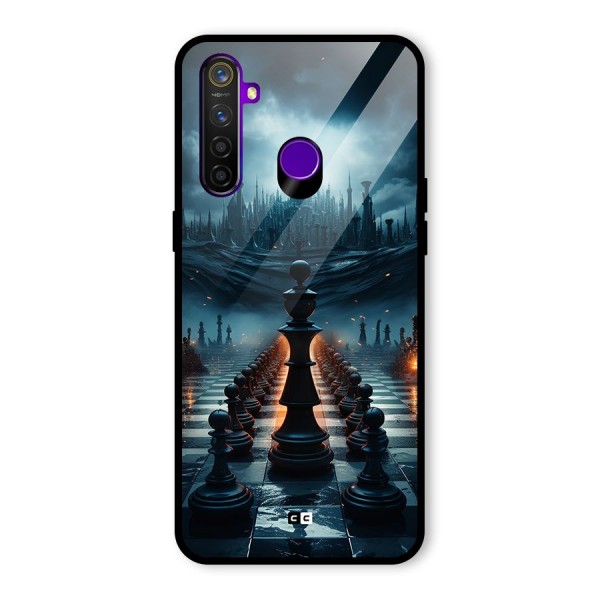 Chess World Glass Back Case for Realme 5 Pro