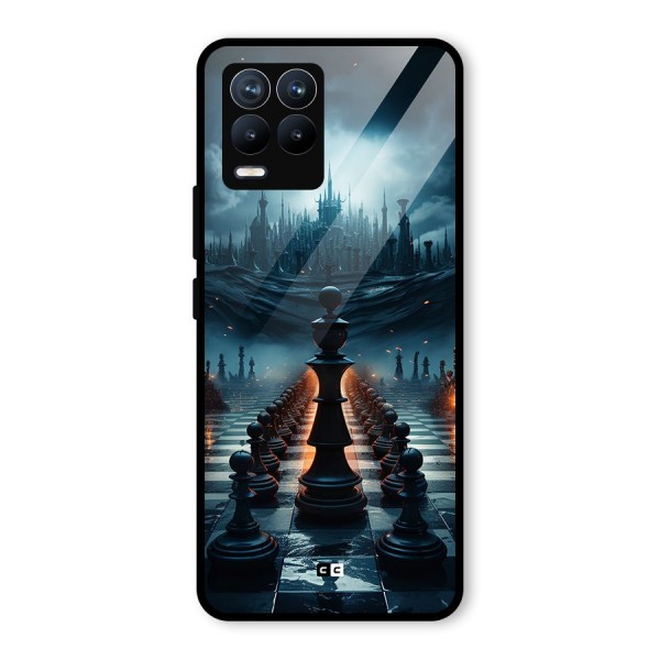 Chess World Glass Back Case for Realme 8 Pro