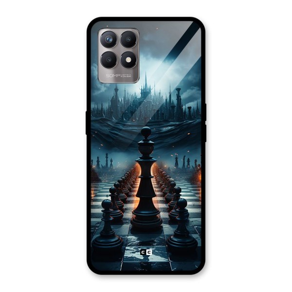 Chess World Glass Back Case for Realme 8i