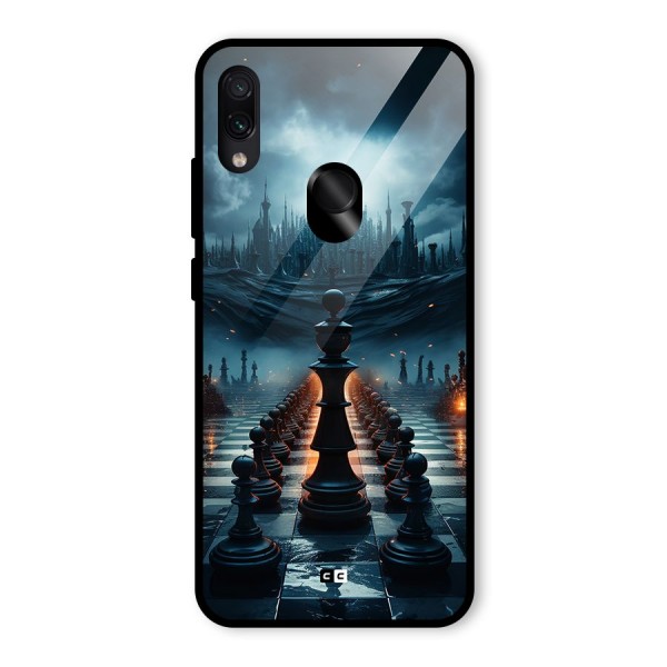 Chess World Glass Back Case for Redmi Note 7S