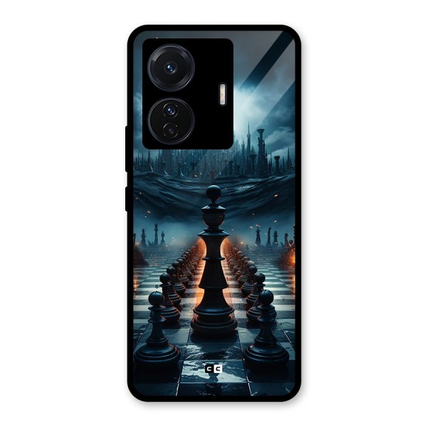 Chess World Glass Back Case for Vivo T1 Pro