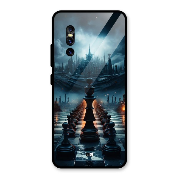 Chess World Glass Back Case for Vivo V15 Pro