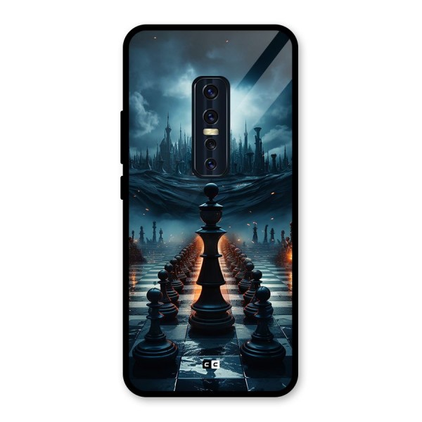 Chess World Glass Back Case for Vivo V17 Pro