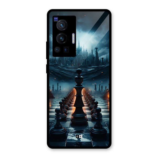 Chess World Glass Back Case for Vivo X70 Pro