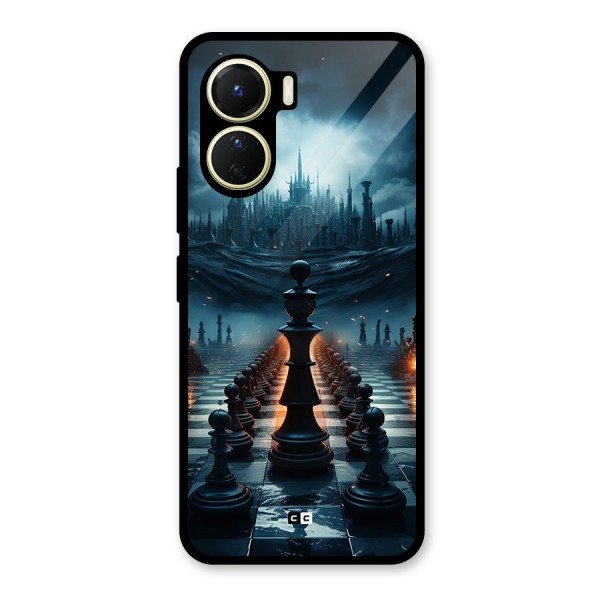 Chess World Glass Back Case for Vivo Y16