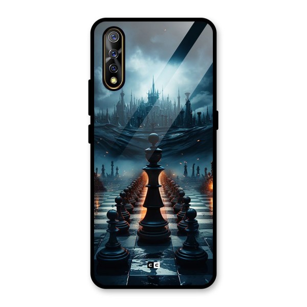 Chess World Glass Back Case for Vivo Z1x