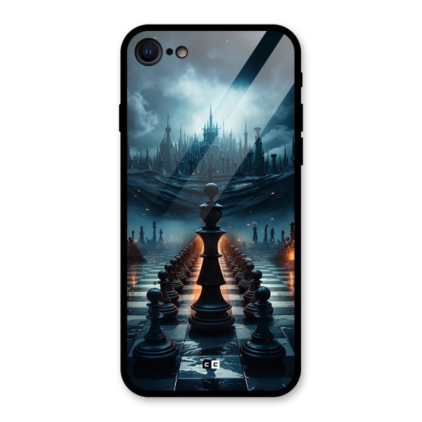 Chess World Glass Back Case for iPhone 8