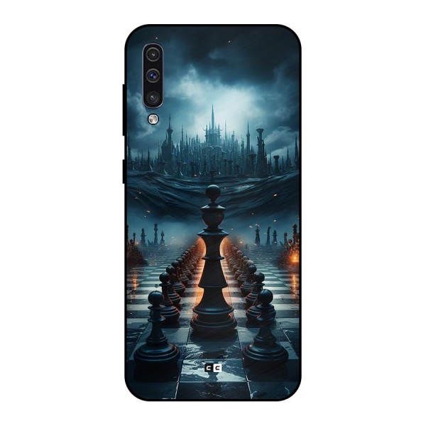 Chess World Metal Back Case for Galaxy A50