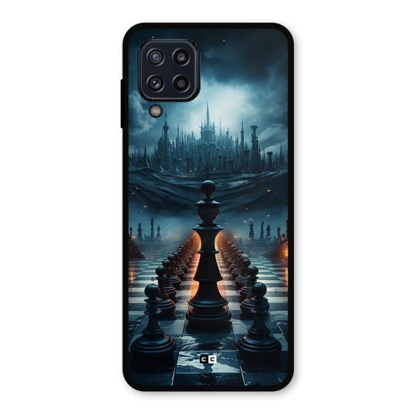 Chess World Metal Back Case for Galaxy M32