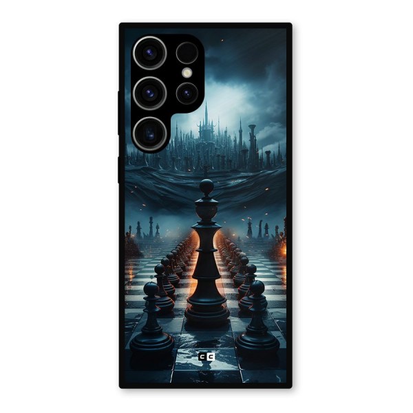 Chess World Metal Back Case for Galaxy S23 Ultra