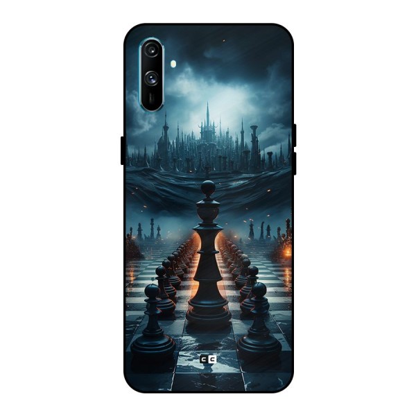 Chess World Metal Back Case for Realme C3