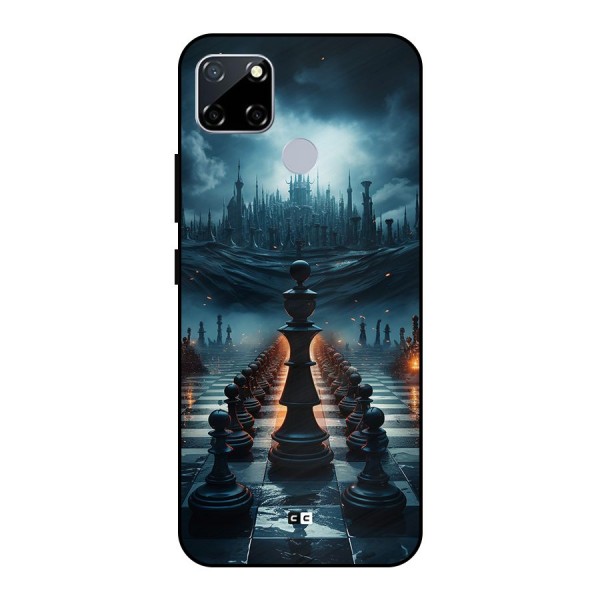 Chess World Metal Back Case for Realme Narzo 20