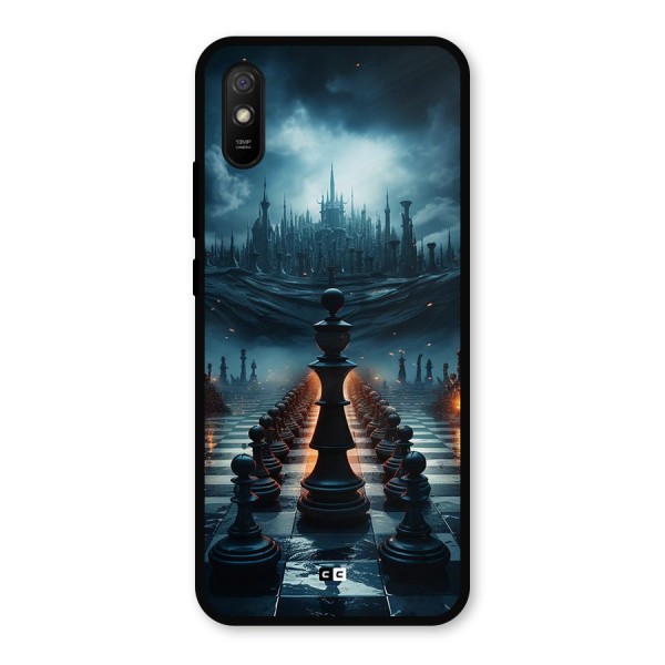 Chess World Metal Back Case for Redmi 9i