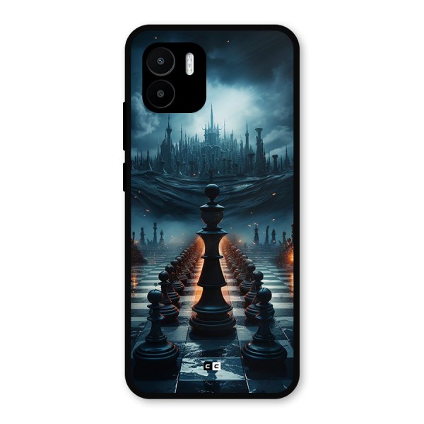 Chess World Metal Back Case for Redmi A2