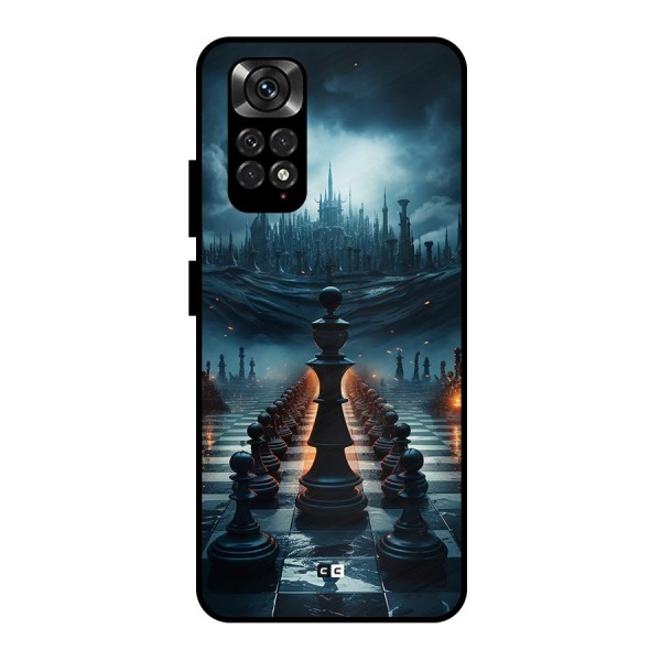 Chess World Metal Back Case for Redmi Note 11 Pro