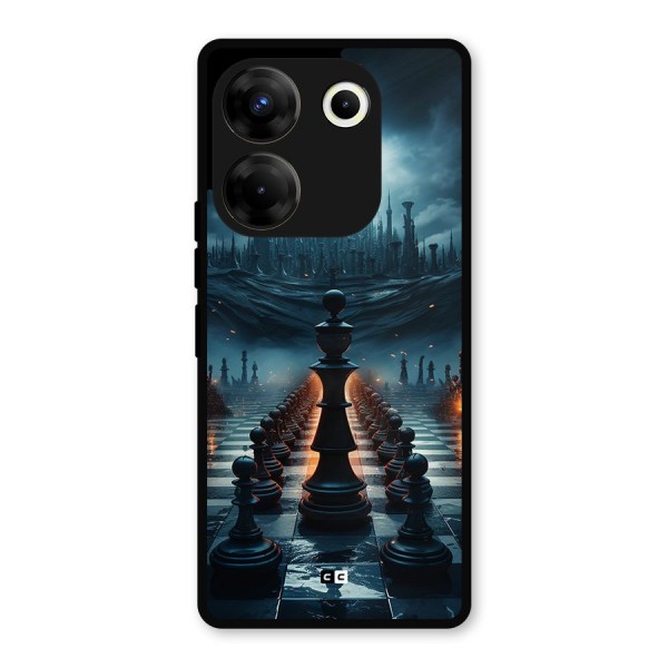 Chess World Metal Back Case for Tecno Camon 20