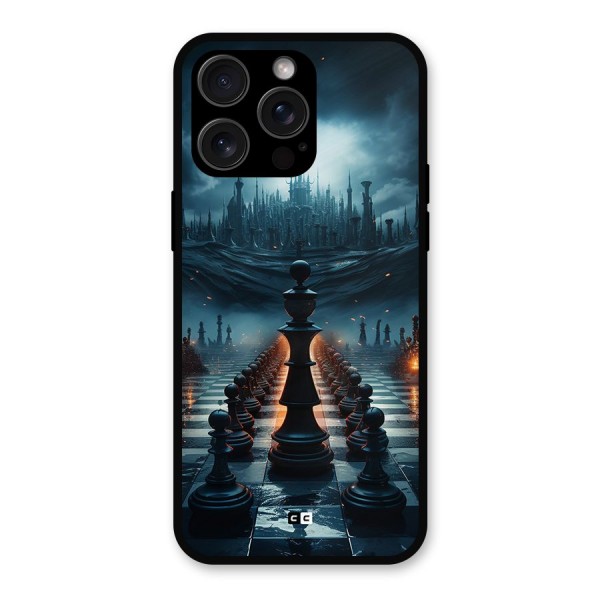 Chess World Metal Back Case for iPhone 15 Pro Max