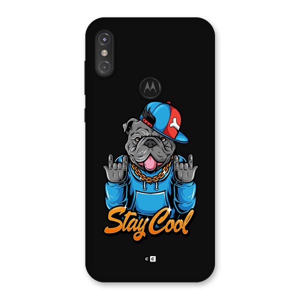 Chill Calm Cool Back Case for Motorola One Power