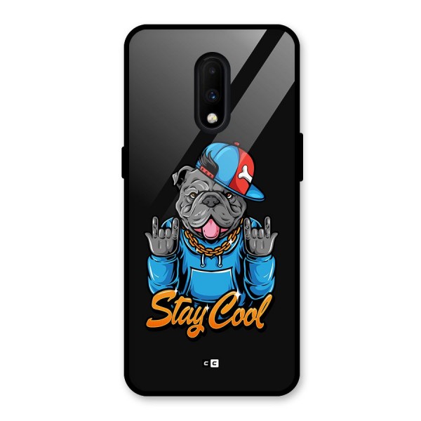 Chill Calm Cool Glass Back Case for OnePlus 7