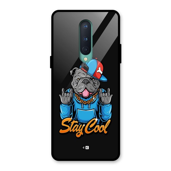 Chill Calm Cool Glass Back Case for OnePlus 8