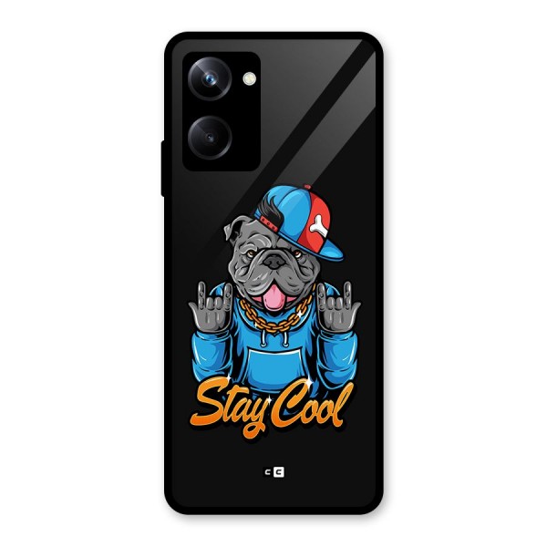 Chill Calm Cool Glass Back Case for Realme 10 Pro