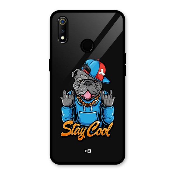 Chill Calm Cool Glass Back Case for Realme 3