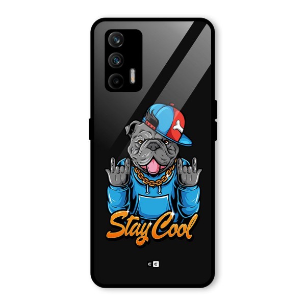 Chill Calm Cool Glass Back Case for Realme GT 5G