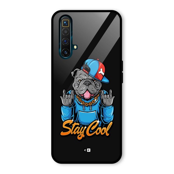 Chill Calm Cool Glass Back Case for Realme X3 SuperZoom