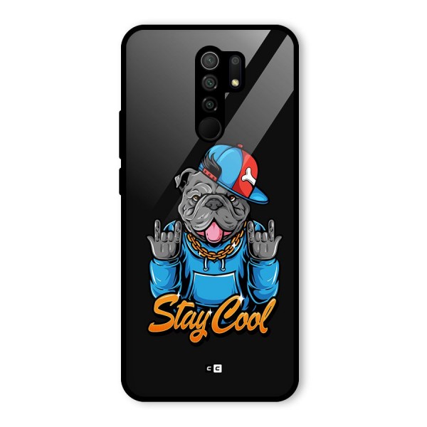 Chill Calm Cool Glass Back Case for Redmi 9 Prime