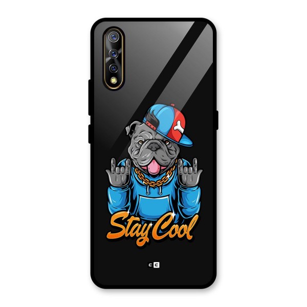 Chill Calm Cool Glass Back Case for Vivo Z1x