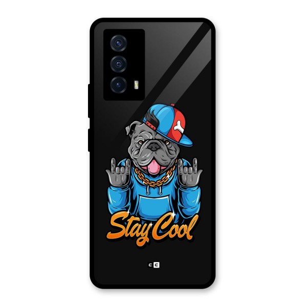 Chill Calm Cool Glass Back Case for Vivo iQOO Z5