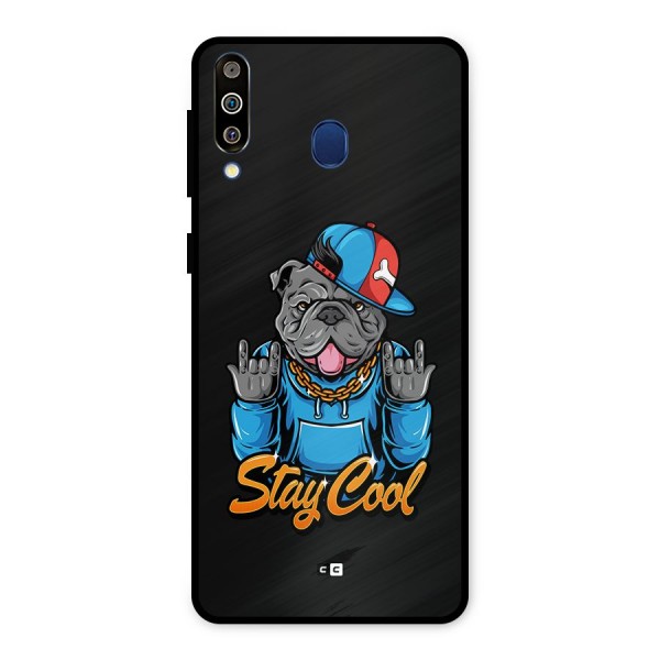 Chill Calm Cool Metal Back Case for Galaxy M30